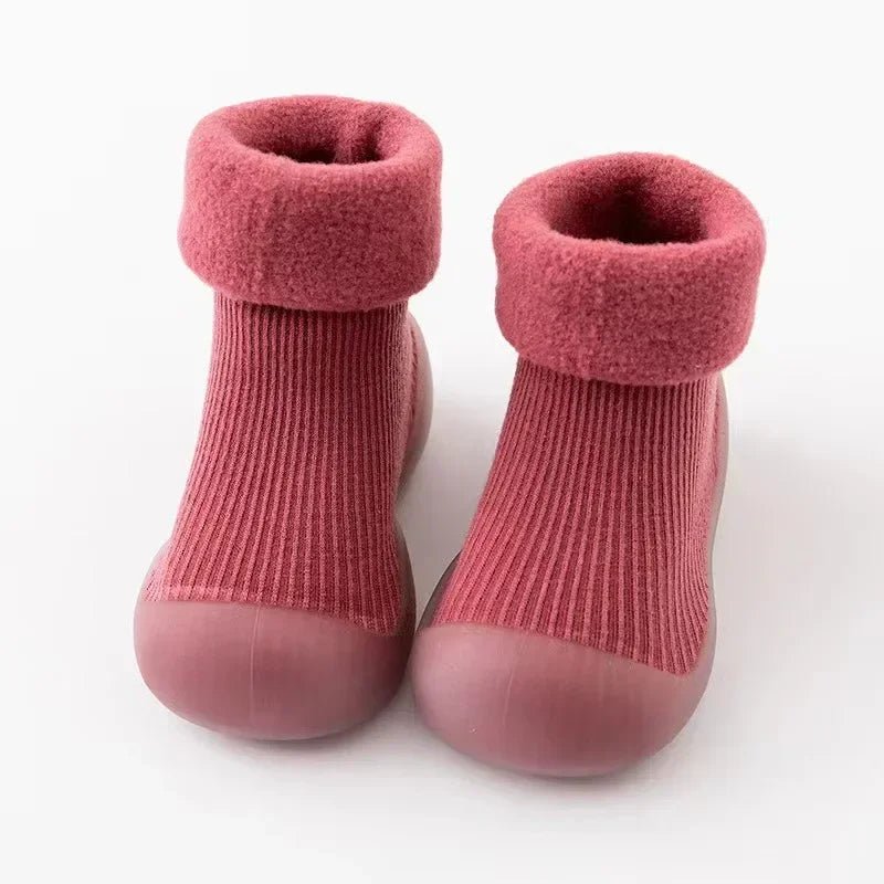 Baby Winter Booties – Non - Slip Warm First Walkers - Baby Bubble