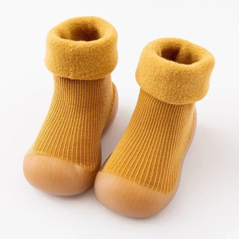Baby Winter Booties – Non - Slip Warm First Walkers - Baby Bubble