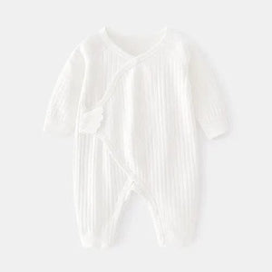 Newborn Cotton Jumpsuit Newborn Cotton Jumpsuit Baby Bubble Store White Newborn 