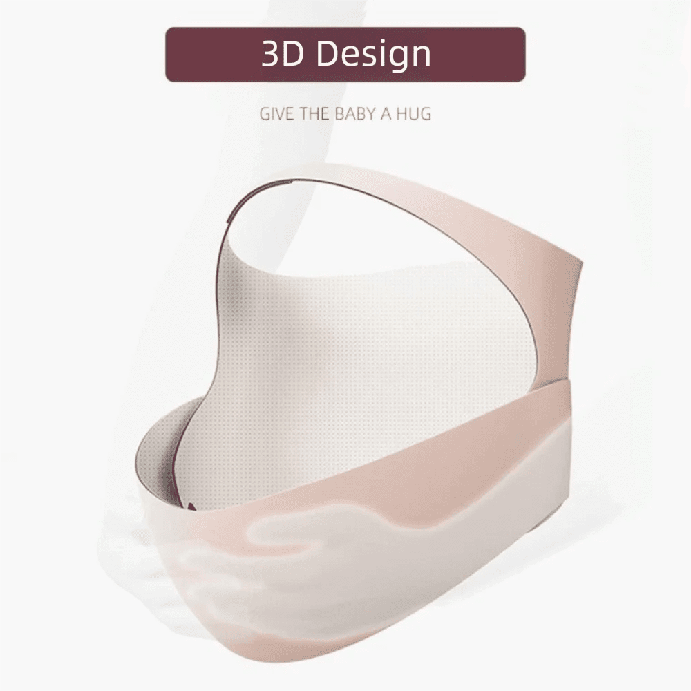 One - Piece Maternity Belt Waist Care Thin Pregnant Support Belly Band Adjustable Maternity Abdomen Brace Protector - Baby Bubble