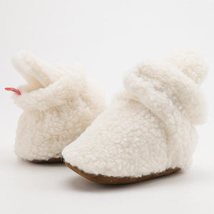 Winter Fluffy Baby Boots Light grey 13 18month 13CM
