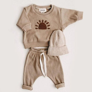 2022 Spring Fashion Baby Clothing Baby Girl Boy Clothes Set Newborn Sweatshirt + Pants Kids Suit Outfit Costume Sets Accessories 0 Baby Bubble Store MULTI 3-6M 66 
