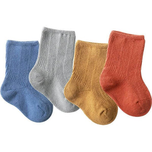 3 Pairs Cotton Baby Socks 3 Pairs Cotton Baby Socks Baby Bubble Store 