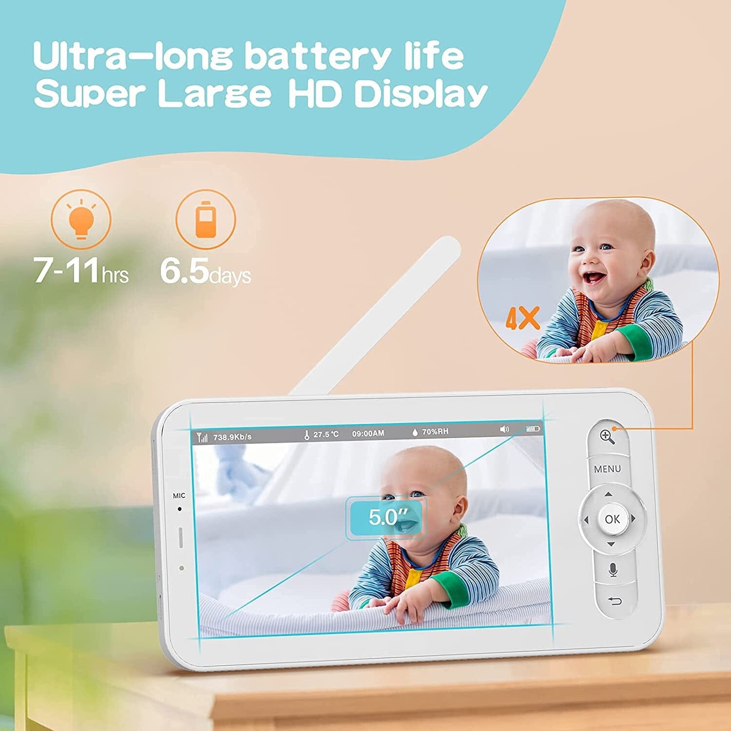 Babyphone Camera Monitor, Wireless Baby Monitor Videos