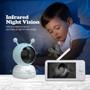 Baby Monitor with Camera Wireless Protection Detection Smart Surveillance  Nanny Cam Electronic Babyphone Cry Babies Feeding