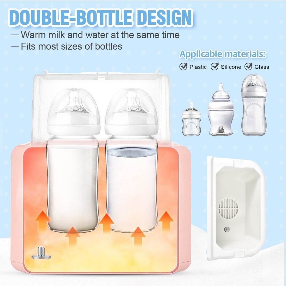 6 in 1 Function Baby Bottle Warmer & Sterilizer 6 in 1 Function Baby Bottle Warmer & Sterilizer Baby Bubble Store 