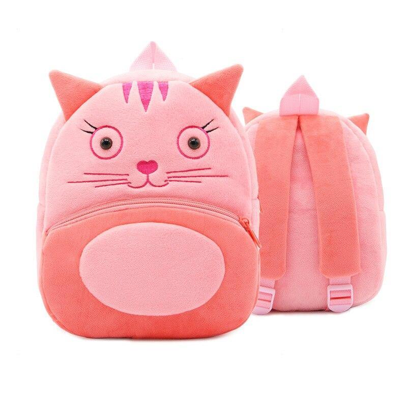 Animal Plush Backpack Animal Plush Backpack Baby Bubble Store Cat 