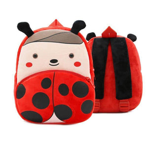 Animal Plush Backpack Animal Plush Backpack Baby Bubble Store Lady Bug 
