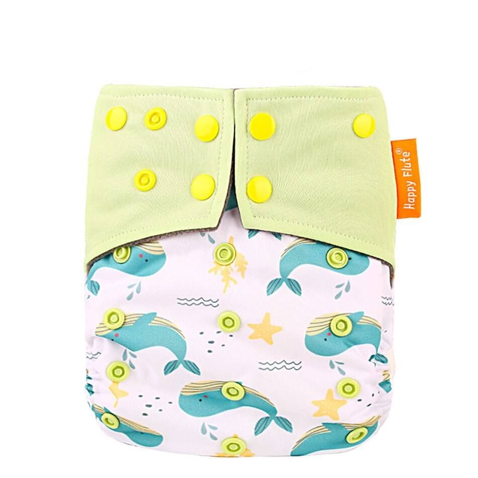 Baby Bamboo Charcoal Pocket Cloth Diaper Baby Bamboo Charcoal Pocket Cloth Diaper Baby Bubble Store Whale 