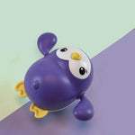 Baby Bath Toy Animal Cartoon Baby Bath Toy Animal Cartoon Baby Bubble Store Purple Penguin 