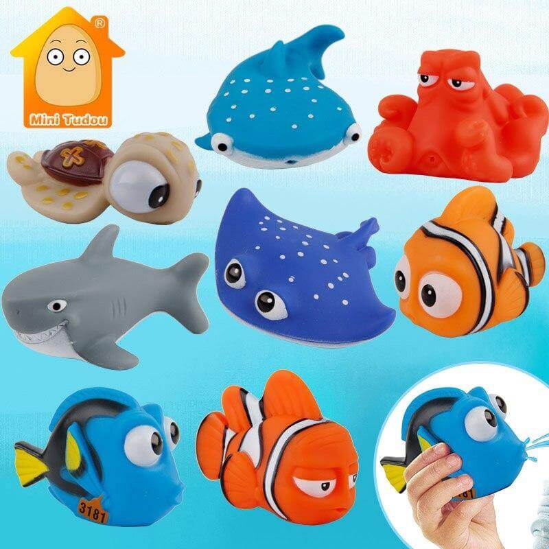 Baby Bath Toys Finding Fish