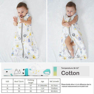 Baby Breathable Cotton Sleeping Bag Baby Breathable Cotton Sleeping Bag Baby Bubble Store 