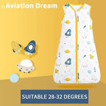 Baby Breathable Cotton Sleeping Bag Baby Breathable Cotton Sleeping Bag Baby Bubble Store Aviation Dream S 