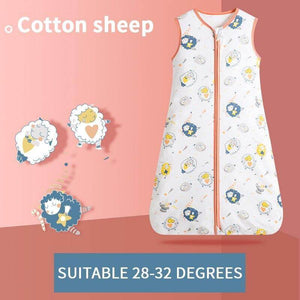 Baby Breathable Cotton Sleeping Bag Baby Breathable Cotton Sleeping Bag Baby Bubble Store Cotton Sheep S 