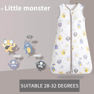 Baby Breathable Cotton Sleeping Bag Baby Breathable Cotton Sleeping Bag Baby Bubble Store Little Monster S 