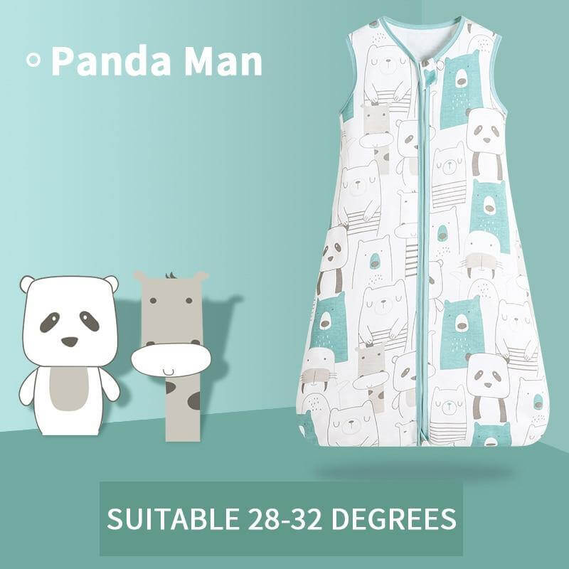 Baby Breathable Cotton Sleeping Bag Baby Breathable Cotton Sleeping Bag Baby Bubble Store Panda Man S 