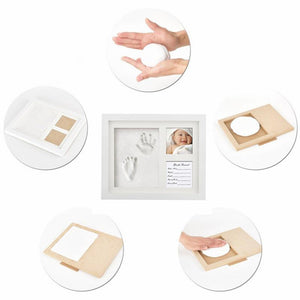 Baby Products Online - Baby Footprint Kit Handprint Photo Frame