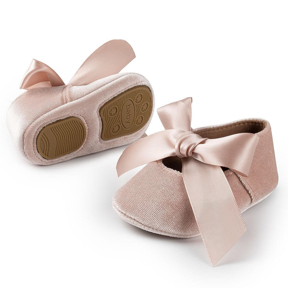 Baby Girl Shoes Butterfly-knot Baby Girl Shoes Butterfly-knot Baby Bubble Store 