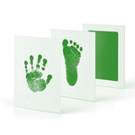 Baby Handprint and Footprint Kit Baby Handprint and Footprint Kit Baby Bubble Store Green 