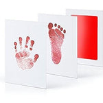 Baby Handprint and Footprint Kit Baby Handprint and Footprint Kit Baby Bubble Store Red 