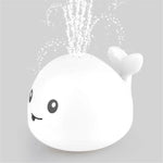 Baby Light Up Bath Tub Toys Whale Water Sprinkler Pool Toys for Toddlers Infants Whale Water Sprinkler Pool Toy 0 Baby Bubble Store White 