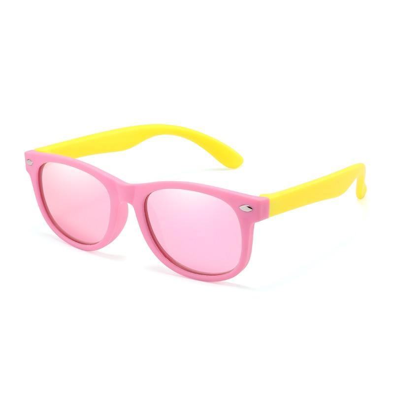Baby Polarised Silicone Sunglasses Baby Polarised Silicone Sunglasses Baby Bubble Store Pink 