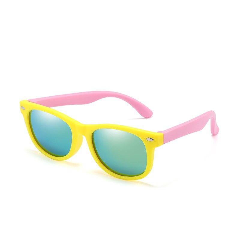 Baby Polarised Silicone Sunglasses Baby Polarised Silicone Sunglasses Baby Bubble Store Yellow 