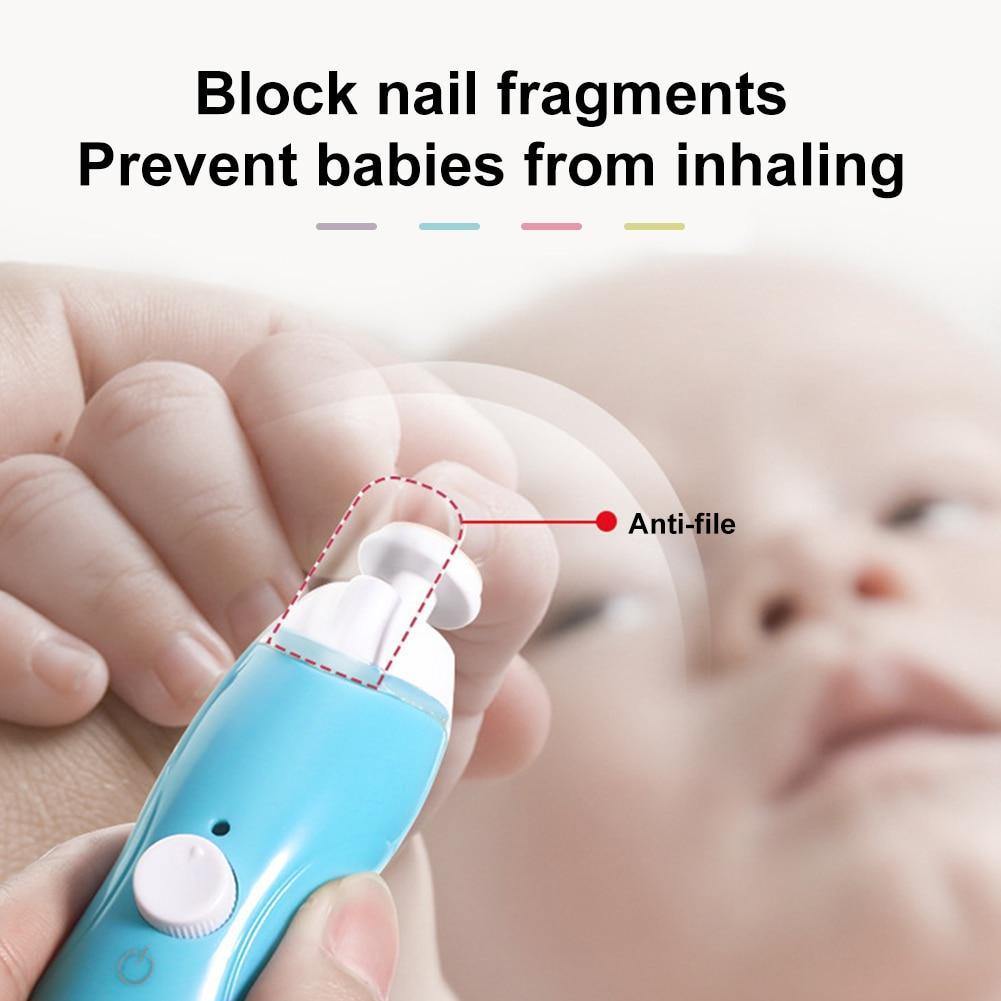 Baby Nail Trimmer Electric Nail Polisher Infant Manicure Scissors Clipper  Scissors Care Set Baby Healthcare Kit Baby Care Tool