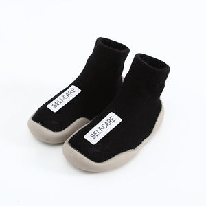 Baby Slipper Shoes Socks Baby Slipper Shoes Socks Baby Bubble Store Black 6 to 12 Months 