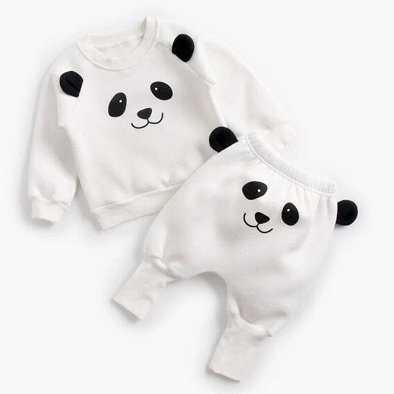 Baby Suit Autumn Winter Baby Boy Cartoon Cute Clothing Pullover Sweatshirt Top + Pant Clothes Set Baby Toddler Girl Outfit Suit Baby Bubble Store 