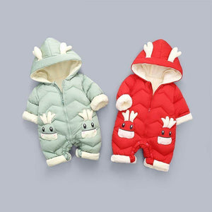 Baby Thick Winter Jumpsuit Baby Thick Winter Jumpsuit Baby Bubble Store 