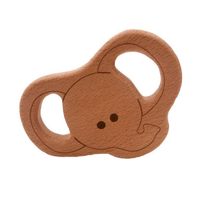 Baby Wooden Teether Cute Animals Baby Wooden Teether Cute Animals Baby Bubble Store 