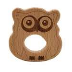 Baby Wooden Teether Cute Animals Baby Wooden Teether Cute Animals Baby Bubble Store 
