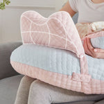 Breastfeeding Pillow Anti Spit Milk Pad Fence Protection Detachable Newborn Baby Anti-Roll Cushion Pink Infant Nursing Pillow 0 Baby Bubble Store 