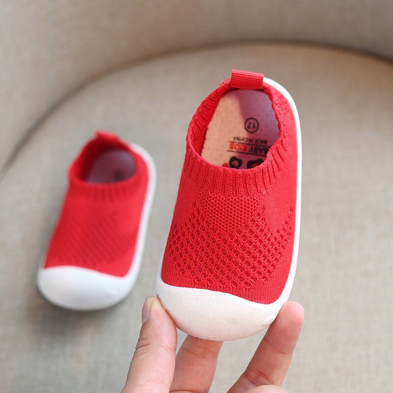 Casual Mesh Baby Shoes Casual Mesh Baby Shoes Baby Bubble Store Red 20 (Insole 15.0cm) 
