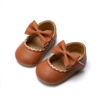 Classic Newborn Baby Girl Shoes Classic Newborn Baby Girl Shoes Baby Bubble Store Brown 7-12 Months 