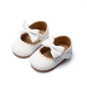 Classic Newborn Baby Girl Shoes Classic Newborn Baby Girl Shoes Baby Bubble Store White 7-12 Months 