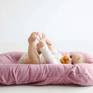 Comfy™ Baby Lounger Nest Bed Comfy Baby Lounger Nest Bed Baby Bubble Store Pink 