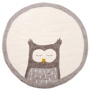 Cute Cartoon Rugs for Bedroom Large Area Round Animal Floor Mat Home Children&#39;s Room Plush Carpet Fluffy Soft Baby Crawling Rug Baby Bubble Store F 160x160CM 