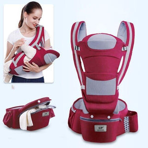 Ergonomic Hip seat Baby Carrier Ergonomic Hip seat Baby Carrier Baby Bubble Store Red 