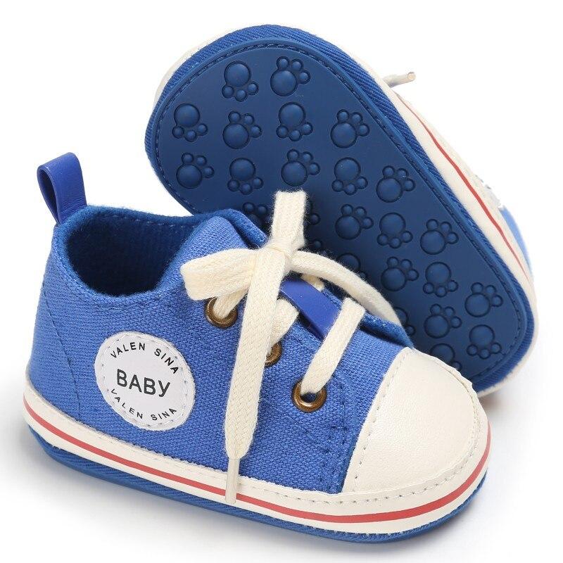 First Walker Canvas Baby Shoes First Walkers Toddler Canvas Sneaker Shoes Baby Bubble Store 