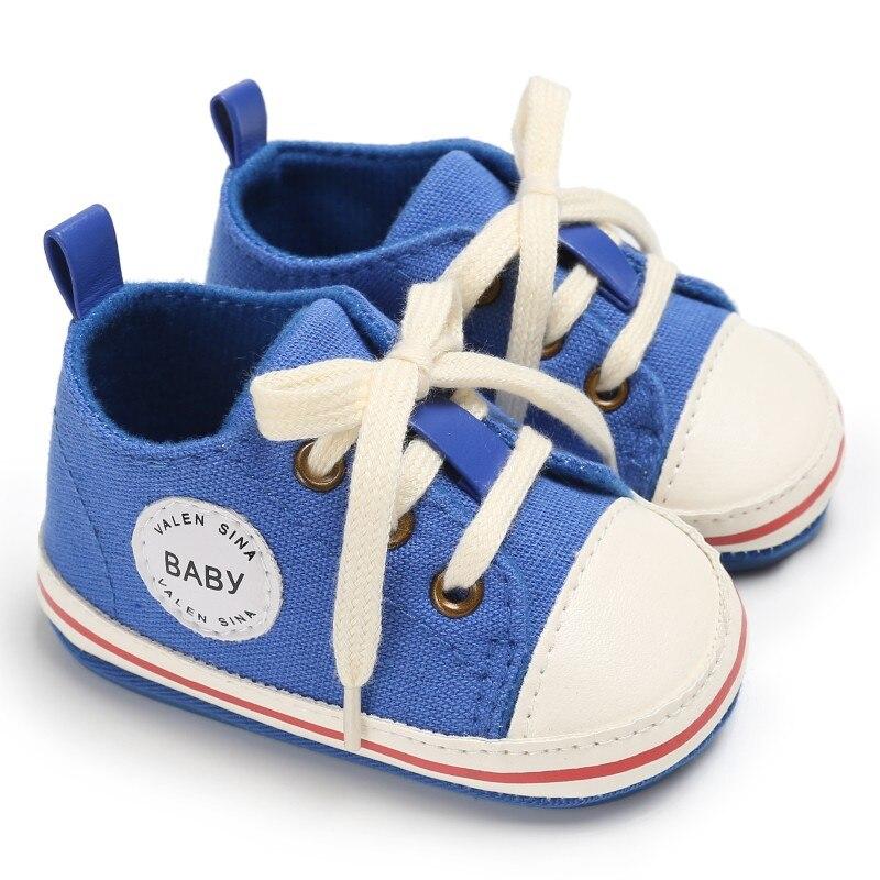 First Walker Canvas Baby Shoes First Walkers Toddler Canvas Sneaker Shoes Baby Bubble Store Blue 1 