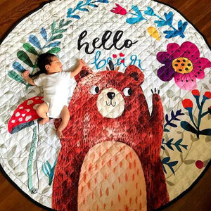 Hello Bear Baby Play Mat Hello Bear Baby Play Mat Baby Bubble Store 