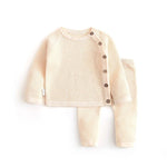 Infant Baby Sweater Outfit Infant Baby Sweater Outfit Baby Bubble Store Apricot 9-12M 