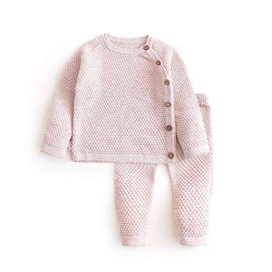 Infant Baby Sweater Outfit Infant Baby Sweater Outfit Baby Bubble Store Pink 9-12M 