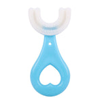 Kids Toothbrush U-Shape Infant Toothbrush Kids Toothbrush U-Shape Infant Toothbrush Baby Bubble Store Blue 