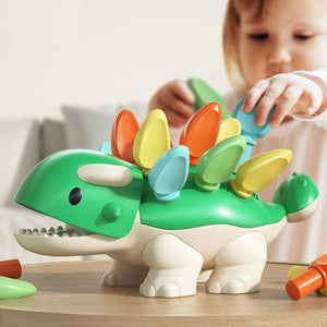 Montessori Toys for Baby Dinosaur Sensory Toys for Boy Girl Toddler 1-3+ Ages Fine Motor Skills Learning Educational Baby Games 0 Baby Bubble Store 