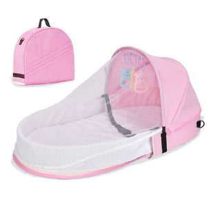Multi-Function Travel Mosquito Baby Bed Multi-Function Travel Mosquito Baby Bed Baby Bubble Store Pink 