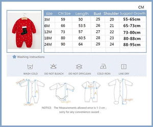 New Born Baby Romper Christmas Long Sleeve Baby Jumpsuit Santa Claus Baby Costume Winter Baby Hat Set Baby Boys Girl Clothes 0 Baby Bubble Store 
