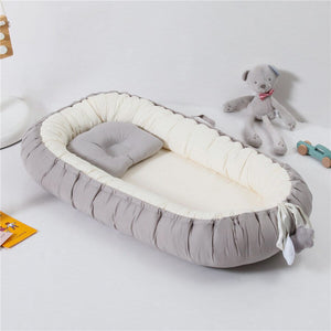 Newborn Sleeping Nest Bed Newborn Sleeping Nest Bed Baby Bubble Store grey beige 
